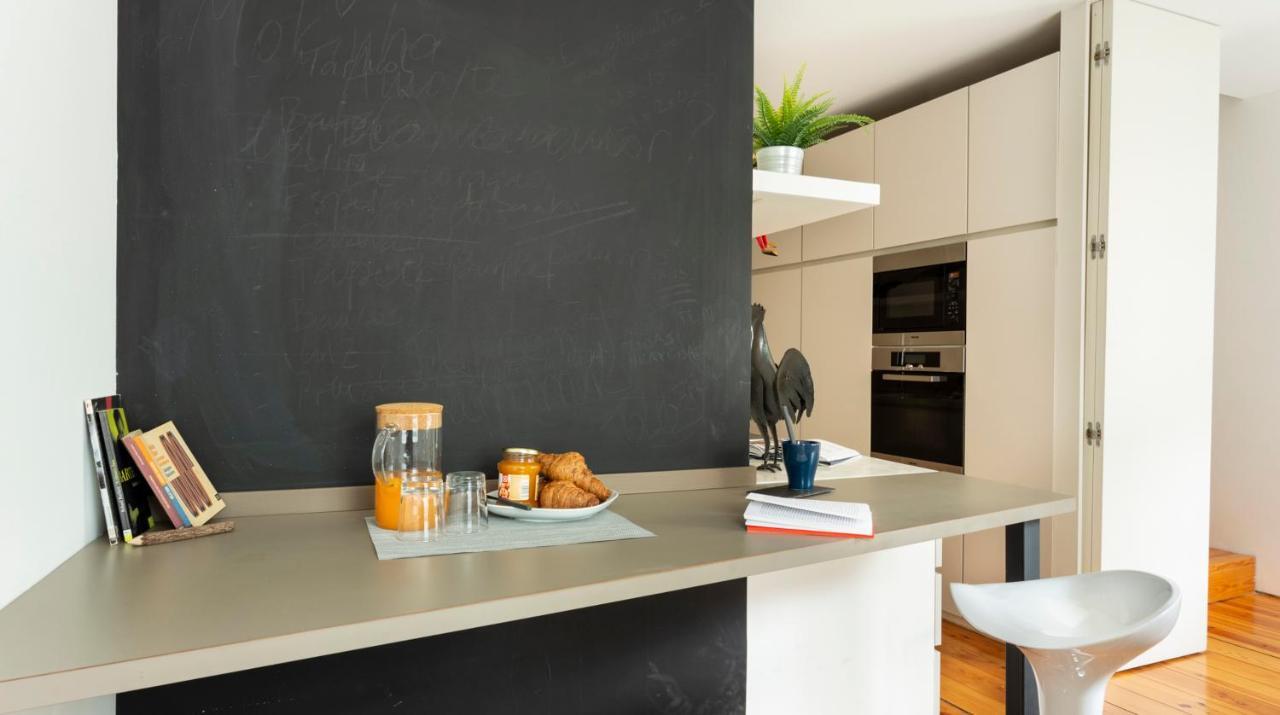 Altido Stylish 5Br Apt With Big Terrace In Principe Real Lisbon Luaran gambar